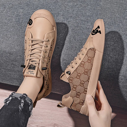 Zapatillas transpirables de verano con cordones para hombre