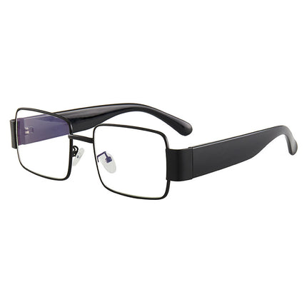 Gafas de sol cuadradas con montura metálica y protección UV