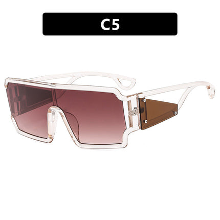 Gafas de sol cuadradas con protección UV y estilo moderno