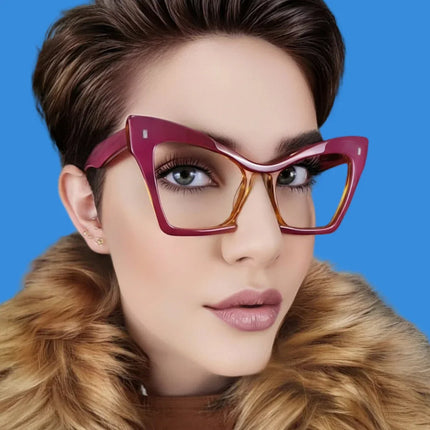 Gafas de diseño ojo de gato color negro
