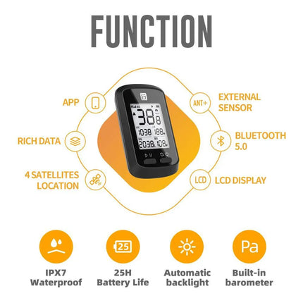 Walker XOSS G+ Cycling GPS Computer Small G Bicycle GPS Code Table Speedometer - tugranalmacen.com