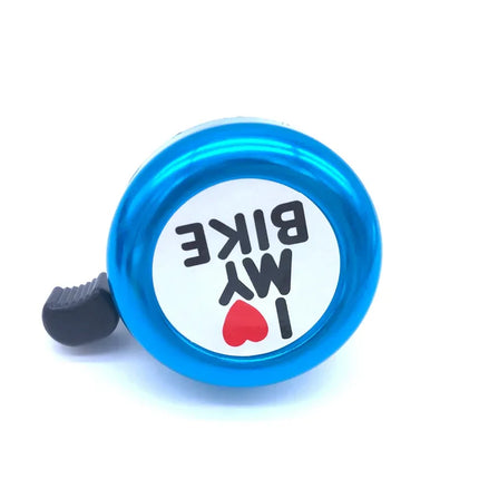 Bicycle Mountain Bike Bell New Aluminum Car Bell I Love My Bike Mini Bell Love Bell - tugranalmacen.com