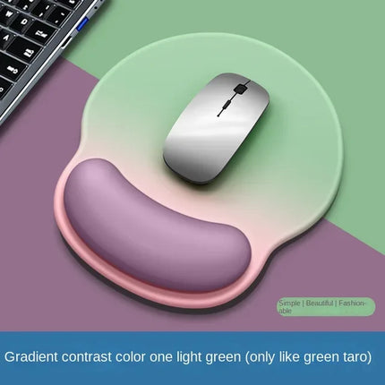 Gradient Mouse Pad Wrist Guard with Logo Female Wrist Guard Mouse Pad Wrist Support Computer Silicone Mouse Pad Wholesale - tugranalmacen.com