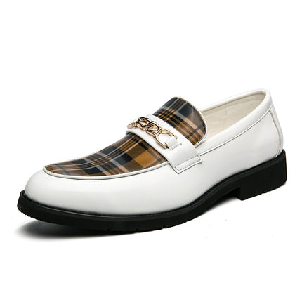 Mocasines de cuero negros para hombre estilo británico y cómodos