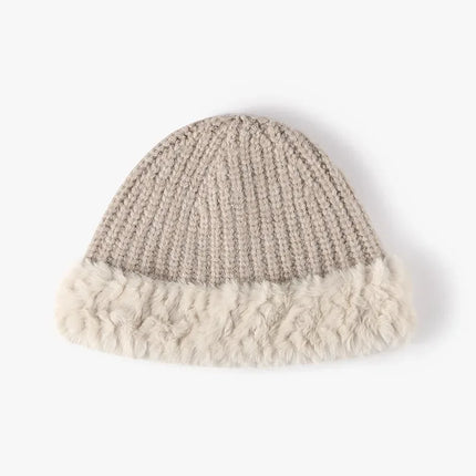 Gorro de punto con dobladillo difuso - tugranalmacen.com