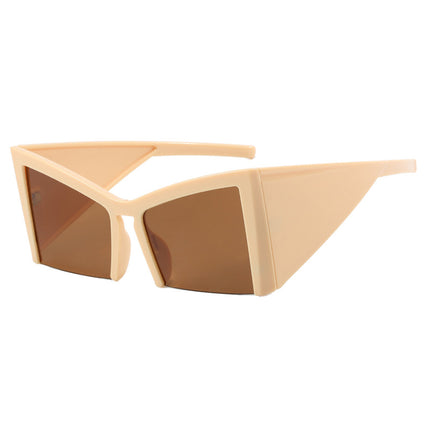 Gafas de sol modernas de media montura para eventos y fiestas