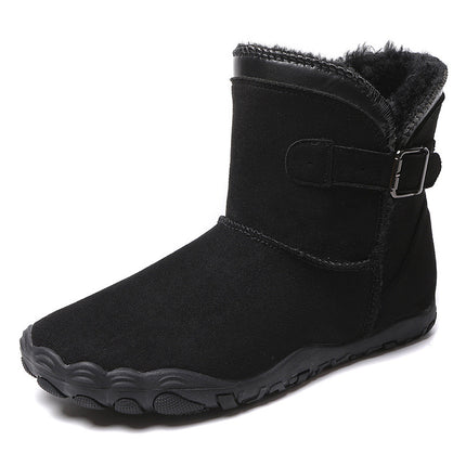 Botas de nieve unisex con forro cálido y suela segura