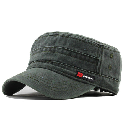 Gorra FS de algodón de copa plana