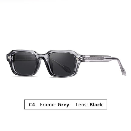 Gafas de sol unisex cuadradas con protección UV