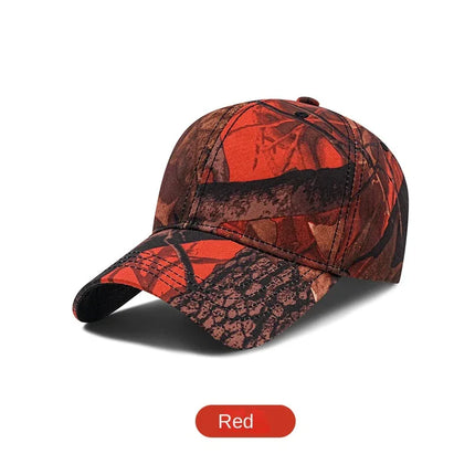 Gorra de béisbol de camuflaje para hombre con ala ancha, protección solar para exteriores, ajustable. - tugranalmacen.com