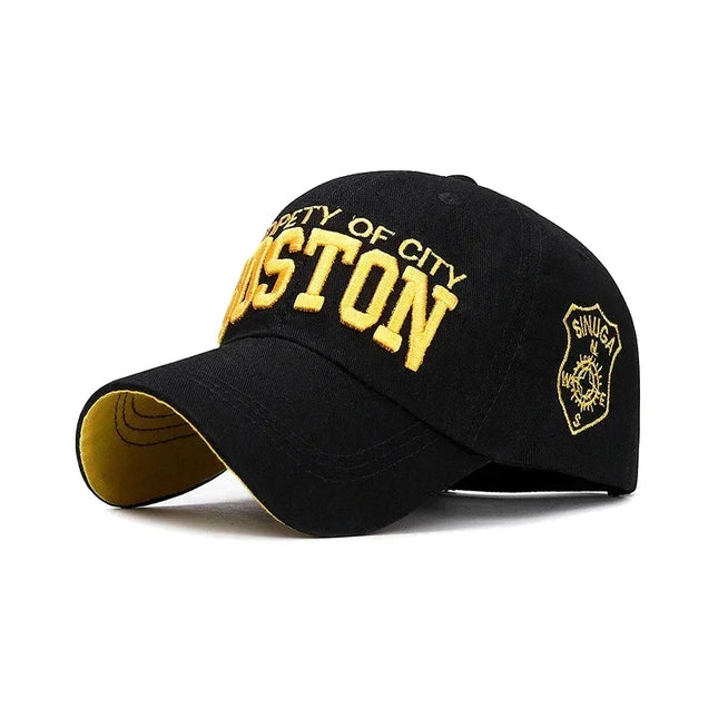 Gorra de béisbol Boston con bordado 3D