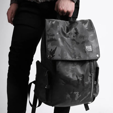 Mochila Oxford de viaje multifuncional y moderna para hombre, con múltiples compartimentos y almacenamiento. - tugranalmacen.com