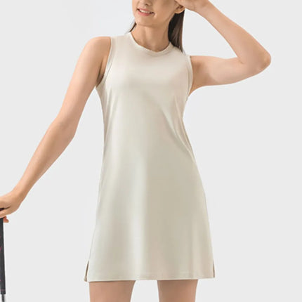 Vestido deportivo sin mangas para mujer, ideal para actividades casuales