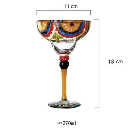 Copas de vino de colores, copas de cóctel, copas de champán - tugranalmacen.com