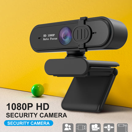 Cámara web 1080P con enfoque automático para videollamadas
