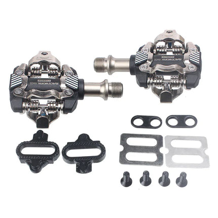 Pedales RaceWork SPD de Carbono y rodamientos sellados f.seo - tugranalmacen.com
