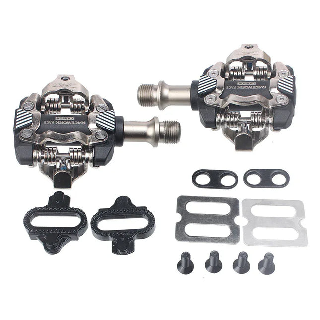 Pedales RaceWork SPD de Carbono y rodamientos sellados f.seo - tugranalmacen.com