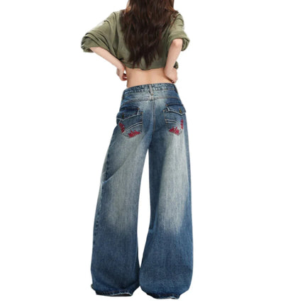 Jeans Anchos de Mujer — Estilo Vintage y Actitud Urbana