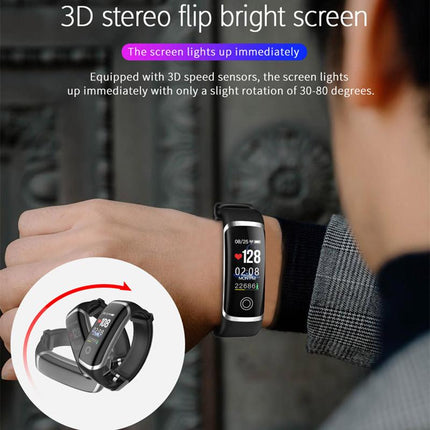 Pulsera inteligente M4 con monitor cardíaco y alertas sociales