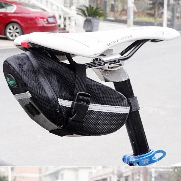 Riding Equipment Tools Mountain Quick-Release Tail Bag Road Bike Seat Cushion Saddle Bag Bicycle Bag - tugranalmacen.com