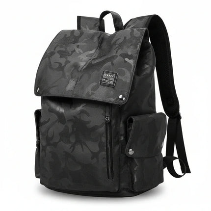 Mochila Oxford de viaje color negro