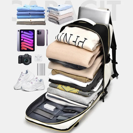 Mochila Polo-Videng multibolsillos con bloques de color - tugranalmacen.com