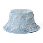 Sombrero de pescador en denim lavado negro