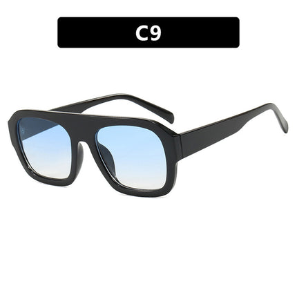 Gafas de sol cuadradas grandes para mujer con estuche incluido