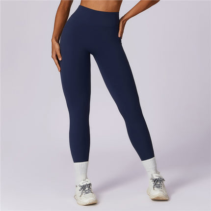 Pantalones de yoga cintura alta secado rápido en varios colores