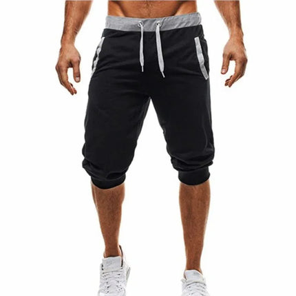 Pantalones cortos deportivos ajustados para hombre f.seo - tugranalmacen.com