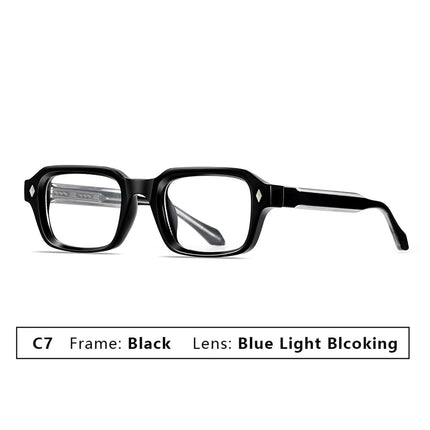 Gafas de sol unisex cuadradas con protección UV
