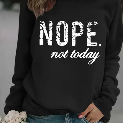 Sudadera NOPE Roja - tugranalmacen.com