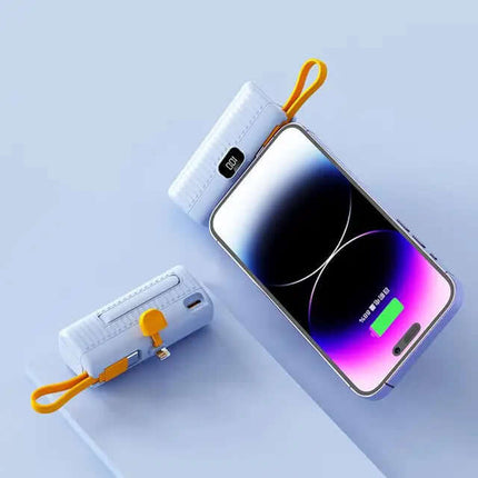 Powerbank mini de 30000Mah inalámbrico con indicador de carga