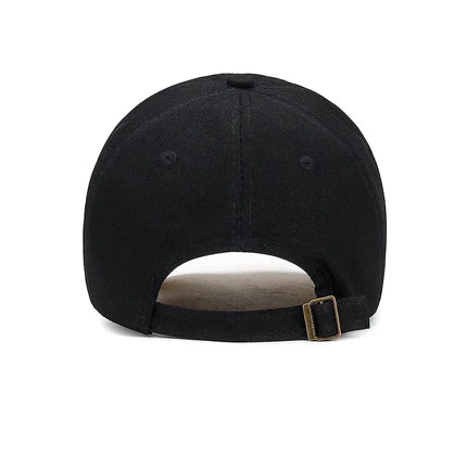 Gorra de béisbol deportiva de algodón con parte superior suave y bordado 3D, unisex, con cierre a presión, gorra de tenis - tugranalmacen.com