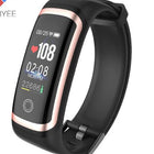 Pulsera inteligente M4 con monitor cardíaco y alertas sociales