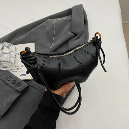 Brown bag women's crossbody bag cow horn bag - tugranalmacen.com