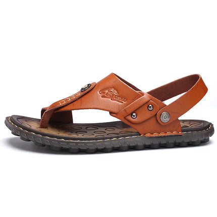 Sandalias masculinas ajustables para máximo confort