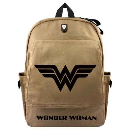Mochila de viaje de lona Wonder Woman