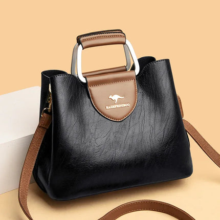 Cross shoulder bag women's handbag women's bucket bag - tugranalmacen.com