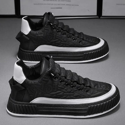 Zapatillas casuales de hombre con suela de goma y forro de malla