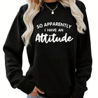 Sudadera de terciopelo con cuello redondo ATTITUDE Rosa - tugranalmacen.com