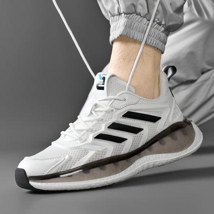 Zapatillas deportivas transpirables para hombre en color blanco