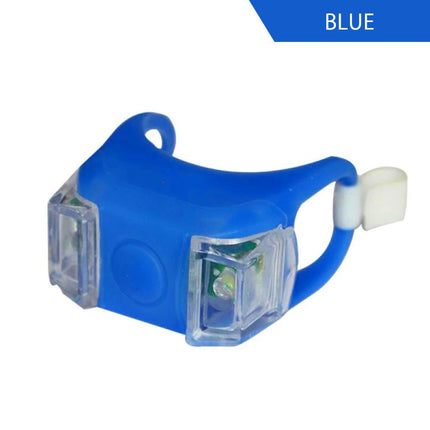 Pilotos en silicona para bicicleta, delanteros y traseros
