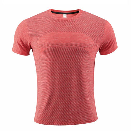 Camiseta deportiva de manga corta y secado rápido