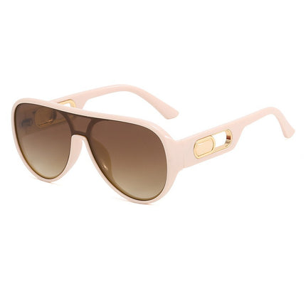 Gafas de sol mujer marco grande, protección UV