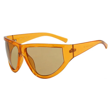 Gafas de sol de ciclismo con montura grande y un toque tecnológico futurista - tugranalmacen.com