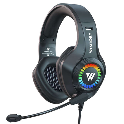 Auriculares para juegos, con cable y luminosos