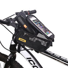 Bolsa para cuadro de bicicleta en negro