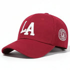 Gorra de béisbol de Los Ángeles bordada 3D