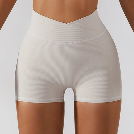 Nuevos shorts de yoga antirreflejos de mujer